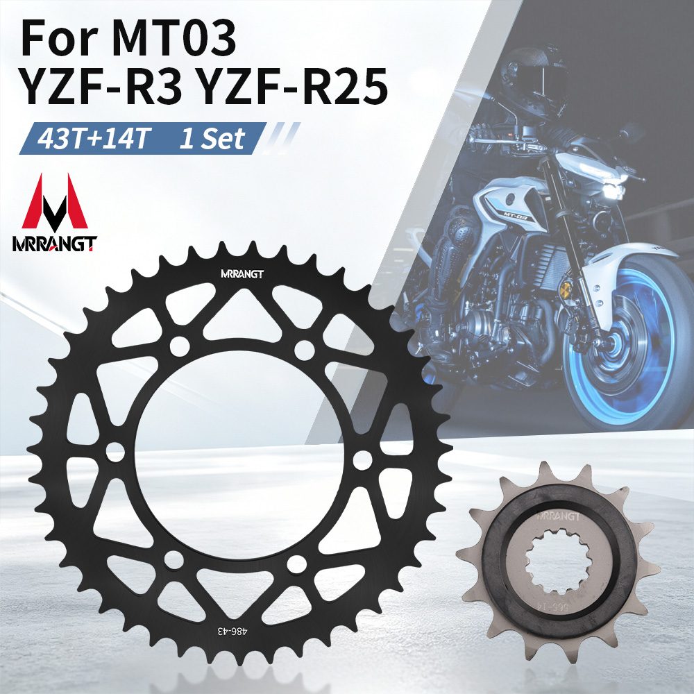 MRRANGT Componenti per trasmis - Titanium Motorcycle Rear Sprocket 520 recensione e prezzo